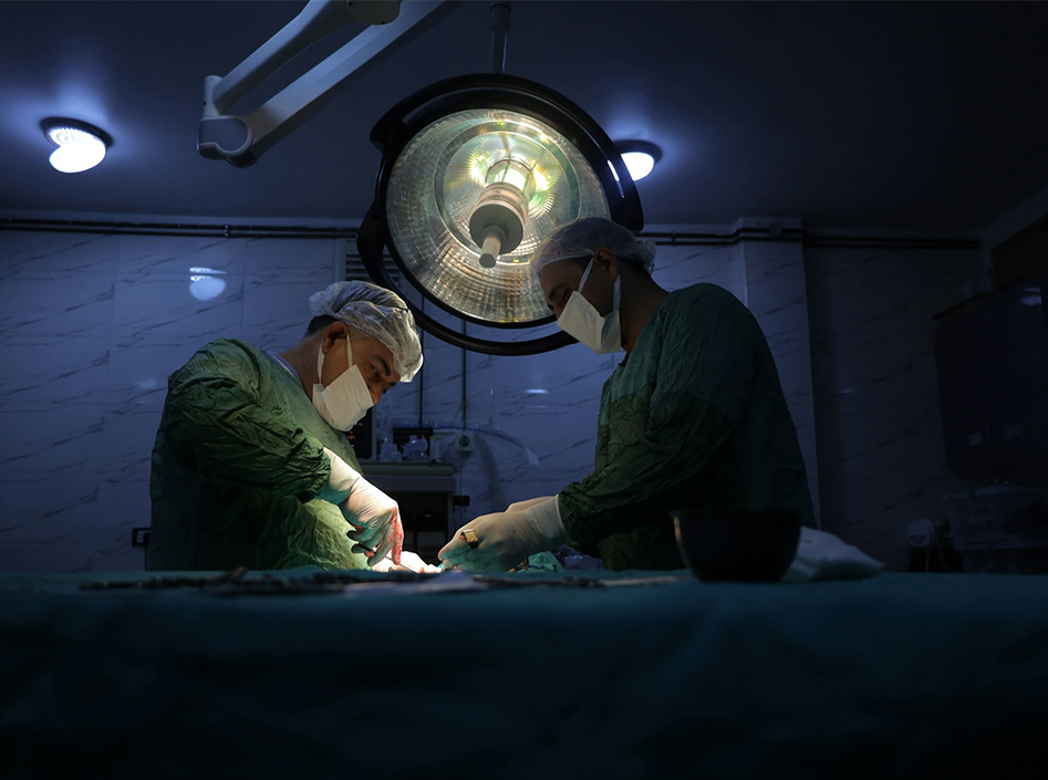 Anwendungen von Wund pflege instrumenten